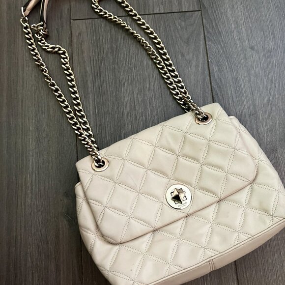 Kate Spade Quilted Shoulder Bag – Beige - Picture 5 of 7